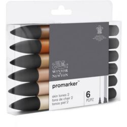 W&n promarker skin tones tussilajitelma 6kpl W&n promarker skin tones tussilajitelma 6kpl
