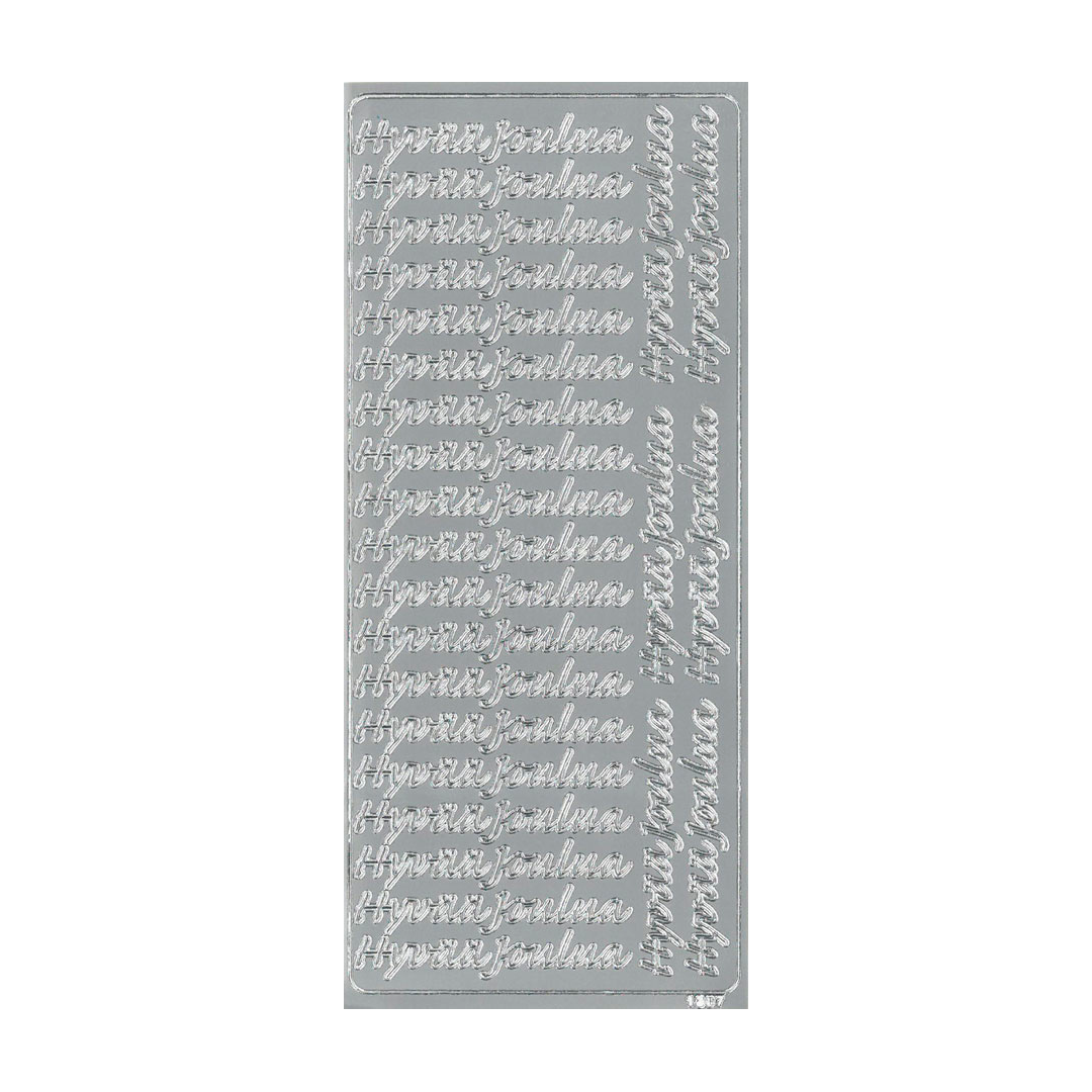 ÄÄRIVIIVATARRA HYVÄÄ JOULUA HOPEA