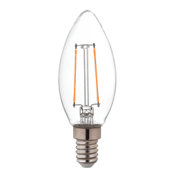 Airam led-kynttilÄlamppu filament 25 250lm e14 2700k | säästötalo latvala