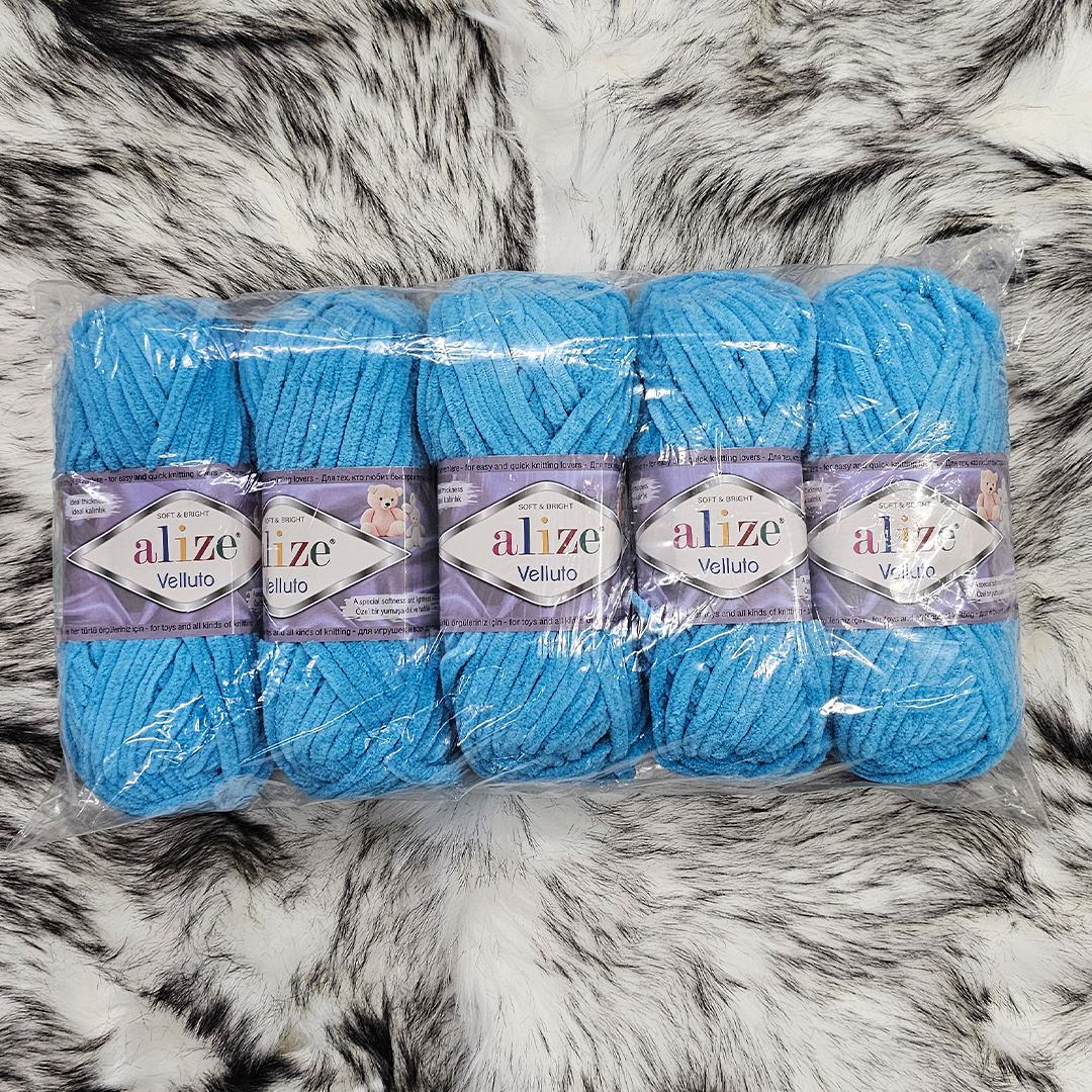Alize velluto lanka 5-pak meri 100g (016) | säästötalo latvala
