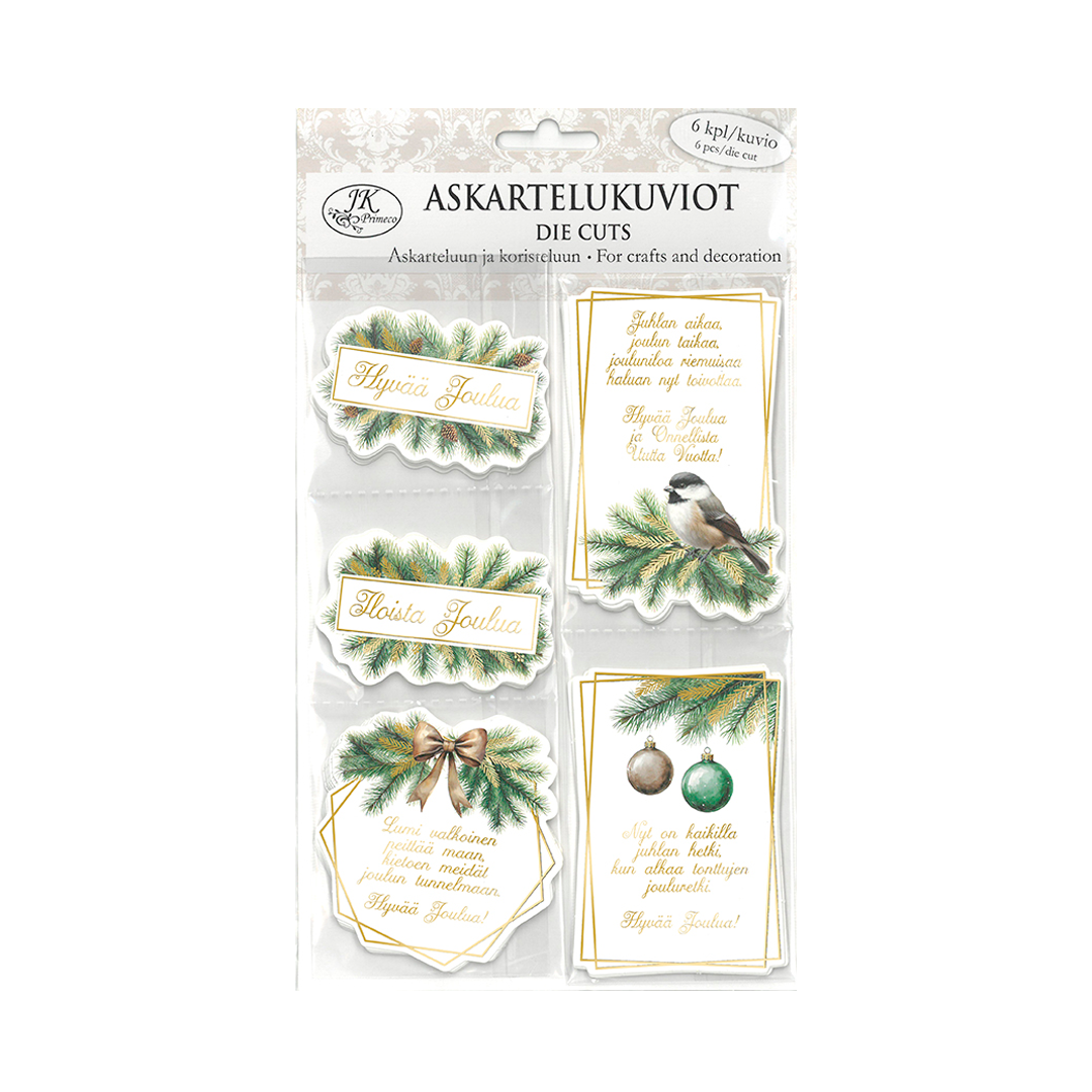 ASKARTELUKUVIOT HAVUT JA JOULUTEKSTIT