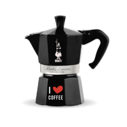 BIALETTI MOKA EXPRESS ESPRESSOKEITIN MUSTA MUSTA 6KUPIN