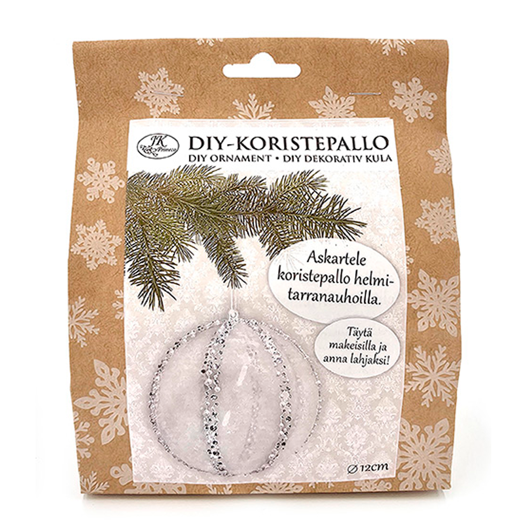 Diy-koristepallosetti 12cm | säästötalo latvala
