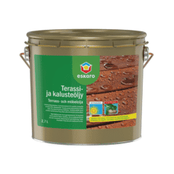Eskaro terassi ja kalusteÖljy kelonharmaa 2,7l Eskaro terassi ja kalusteÖljy kelonharmaa 2,7l