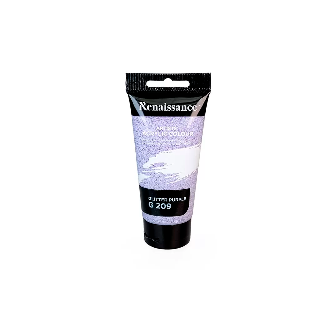 RENAISSANCE AKRYYLIMAALI GLITTER PURPLE (209) 75ML