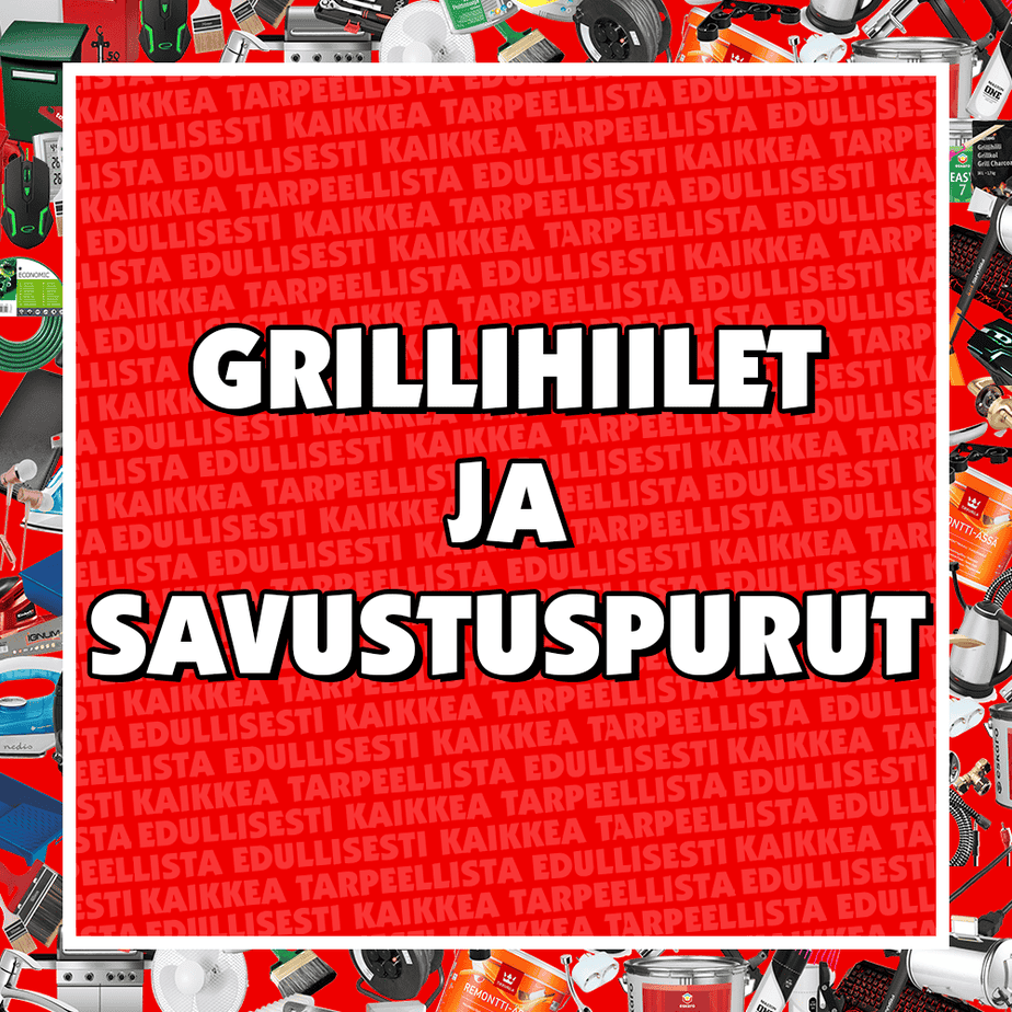 Grillihiilet ja savustuspurut Grillihiilet ja savustuspurut
