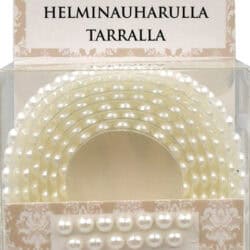 Helminauharulla tarralla valkoinen 90cm | säästötalo latvala