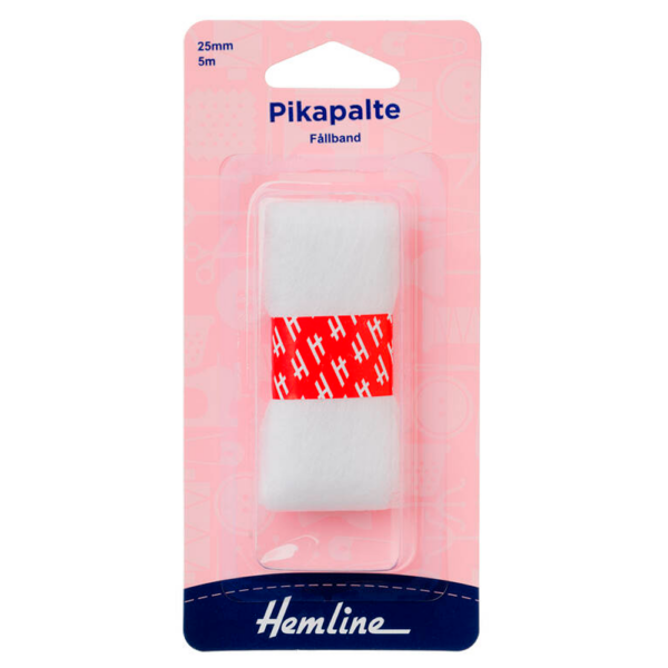 Hemline pikapalte 25mm 5m | säästötalo latvala