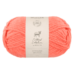 Novita hygge wool villalanka meloni 100g (272) | säästötalo latvala