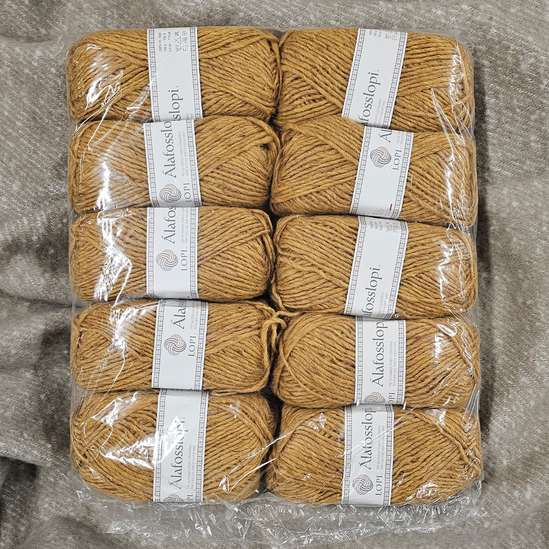 ISTEX ALAFOSSLOPI 10-PAK VILLALANKA KULLAN KELTAINEN 100G (9964)