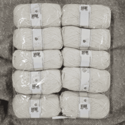 Istex alafosslopi 10-pak villalanka valkoinen 100g (0051)