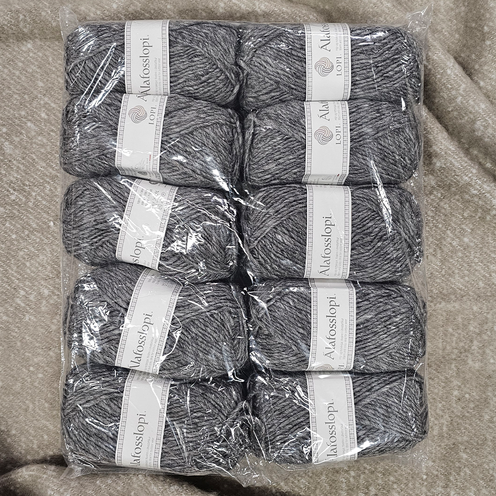 ISTEX ALAFOSSLOPI 10-PAK VILLALANKA HARMAA 100G [0057]