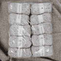 Istex alafosslopi 10-pak villalanka vaaleanharmaa tweed 100g [9974]