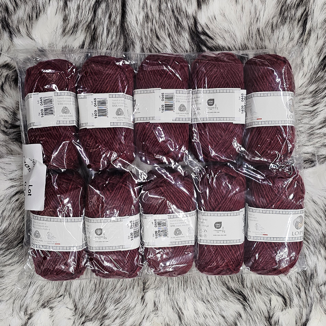 Istex lettlopi 10-pak villalanka 50g (1409) granaattiomena | säästötalo latvala