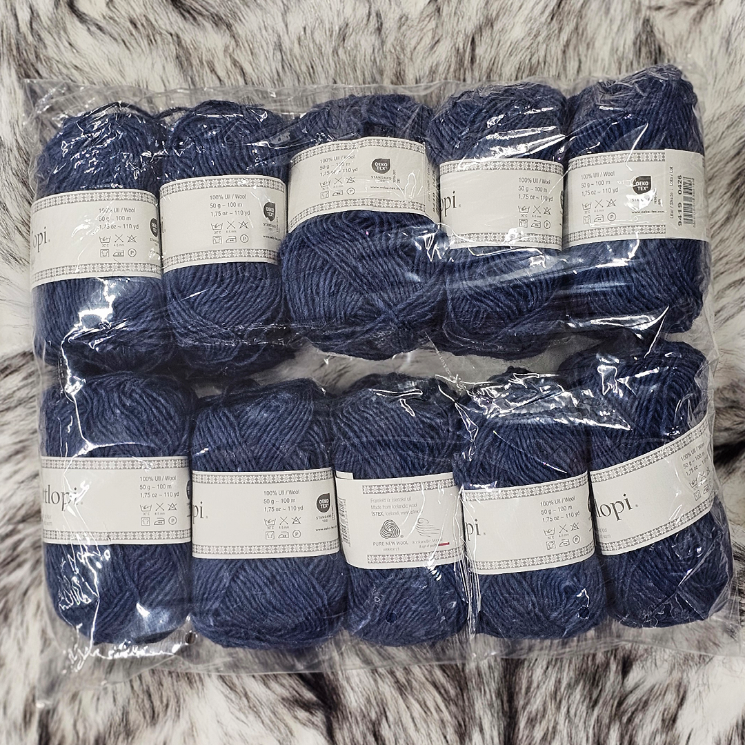 Istex lettlopi 10-pak villalanka merensininen 50g (9419) | säästötalo latvala