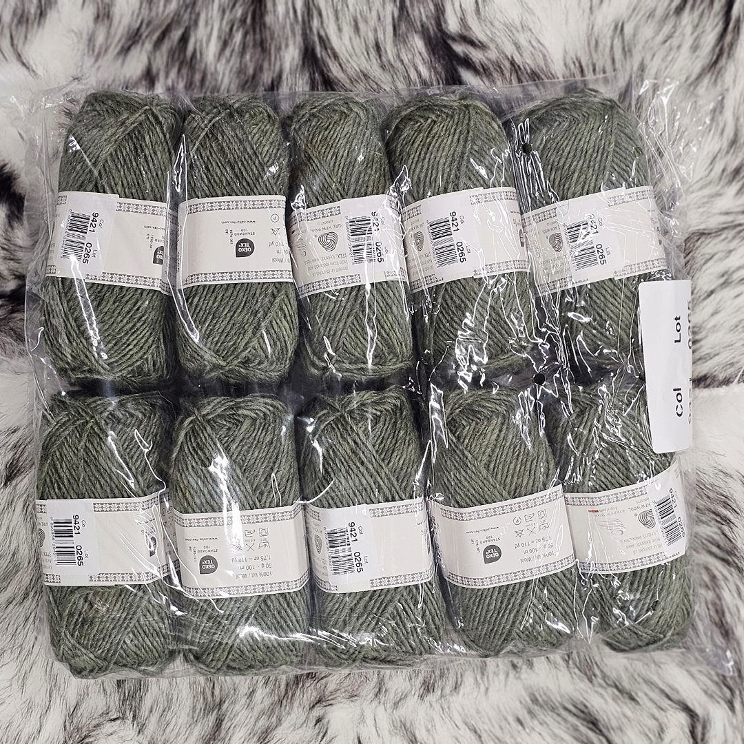 Istex lettlopi 10-pak villalanka 50g (9421) sellerinvihreÄ | säästötalo latvala