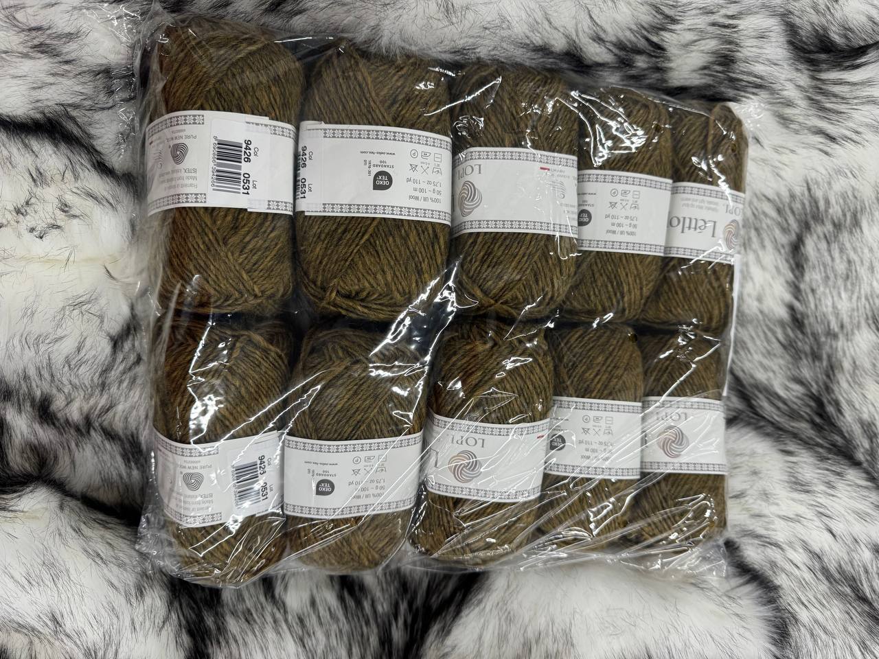 Istex lettlopi 10-pak villalanka 50g (9426) kellanvihreÄ | säästötalo latvala