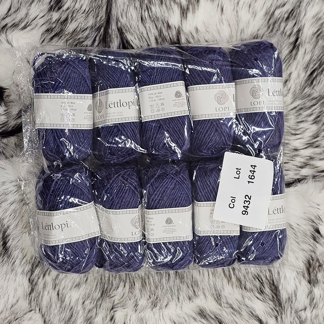 Istex lettlopi 10-pak villalanka 50g (9432) violetinsininen | säästötalo latvala