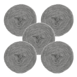 Istex plÖtulopi 5-pak villalanka harmaa 100g (9102) Istex plÖtulopi 5-pak villalanka harmaa 100g (9102)