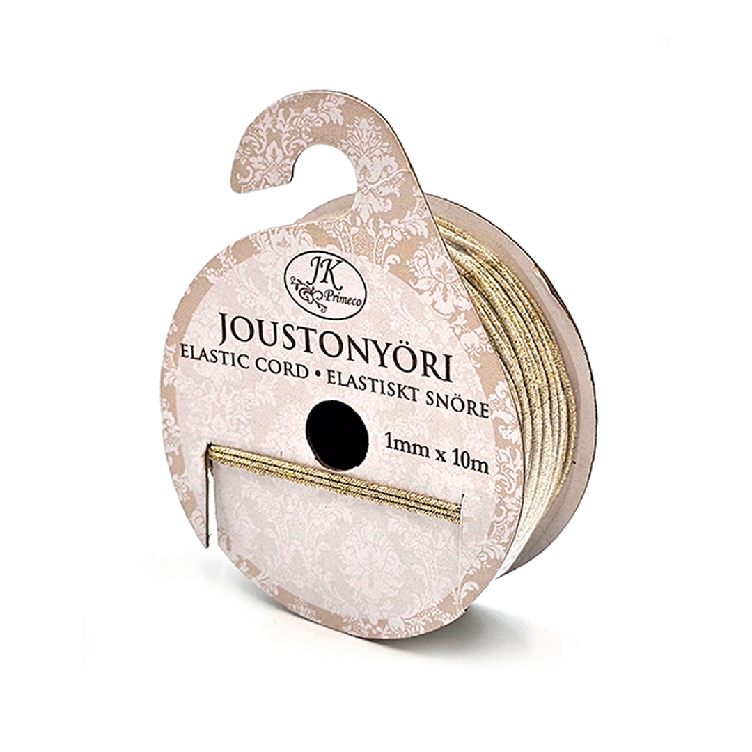 JoustonyÖri 1mm x 10m kulta glitter | säästötalo latvala