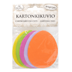 KARTONKIKUVIO MUNA VÄRILAJITELMA 20KPL