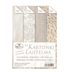 KARTONKILAJITELMA NATUR A6 20KPL