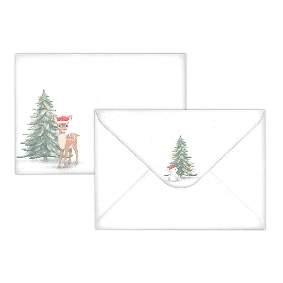 KIRJEKUORI C6 METSÄNELÄIMET JOULU 10KPL