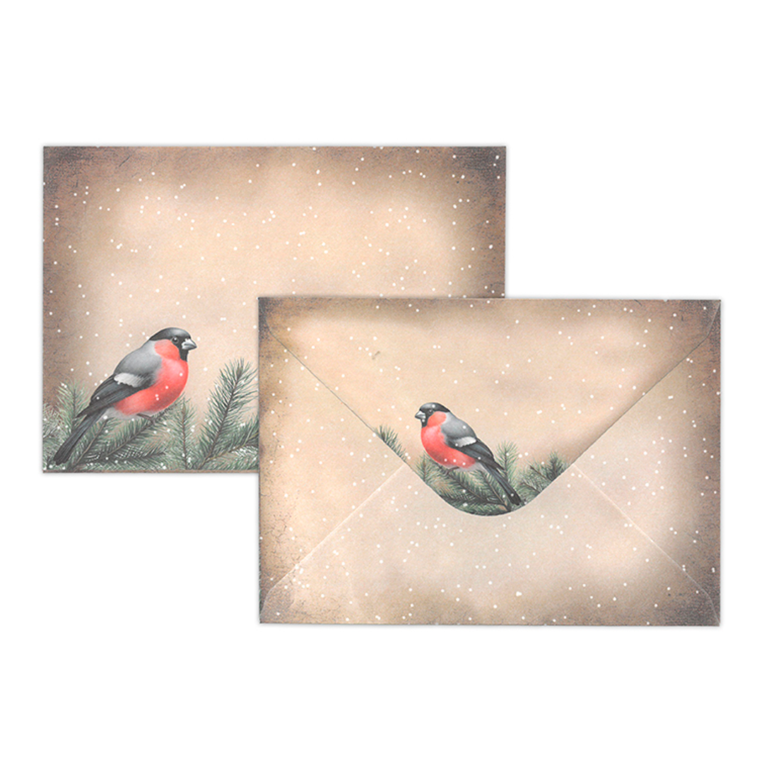 #kirjekuori c6 punatulkku vintage 10kpl | säästötalo latvala Kirjekuori c6 punatulkku vintage 10kpl | säästötalo latvala