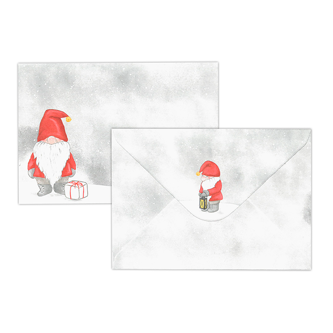 Kirjekuori c6 tonttu-ukko 10kpl | säästötalo latvala