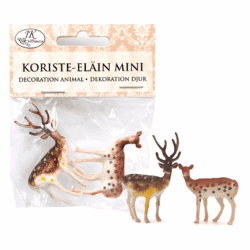 Koriste-elÄin peura mini 2kpl Koriste-elÄin peura mini 2kpl