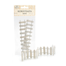 Koristeaita mini valkoinen 24cm | säästötalo latvala