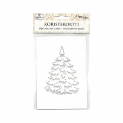 Koristekortti-kuusi-lumi-a6-5kpl_0 Png KORISTEKORTTI KUUSI LUMI A6 5KPL
