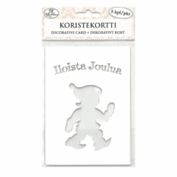 Koristekortti-tonttu-ja-teksti-valkoinen-5kpl_0 Png KORISTEKORTTI TONTTU JA TEKSTI VALKOINEN 5KPL