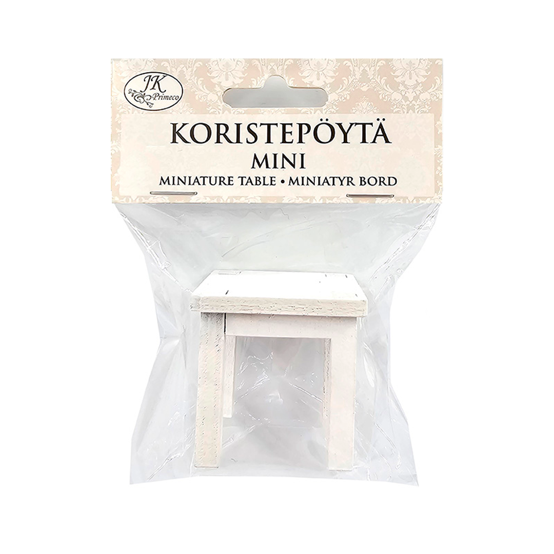 KORISTEPÖYTÄ MINI VALKOINEN