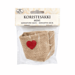 KoristesÄkki mini sydÄn punainen KoristesÄkki mini sydÄn punainen