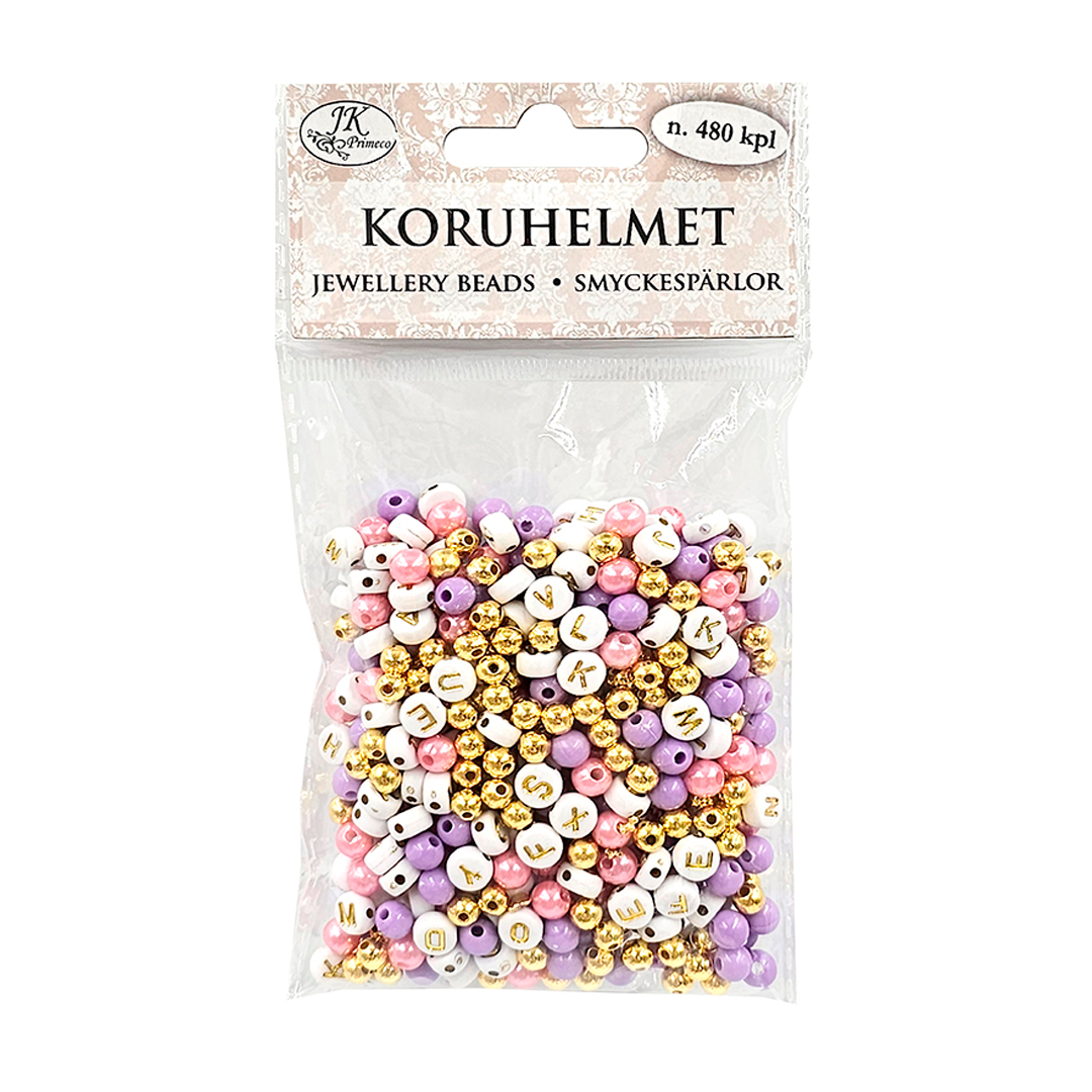 Koruhelmet pinkki/kulta | säästötalo latvala
