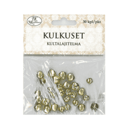 KULKUSET KULTALAJITELMA 30KPL