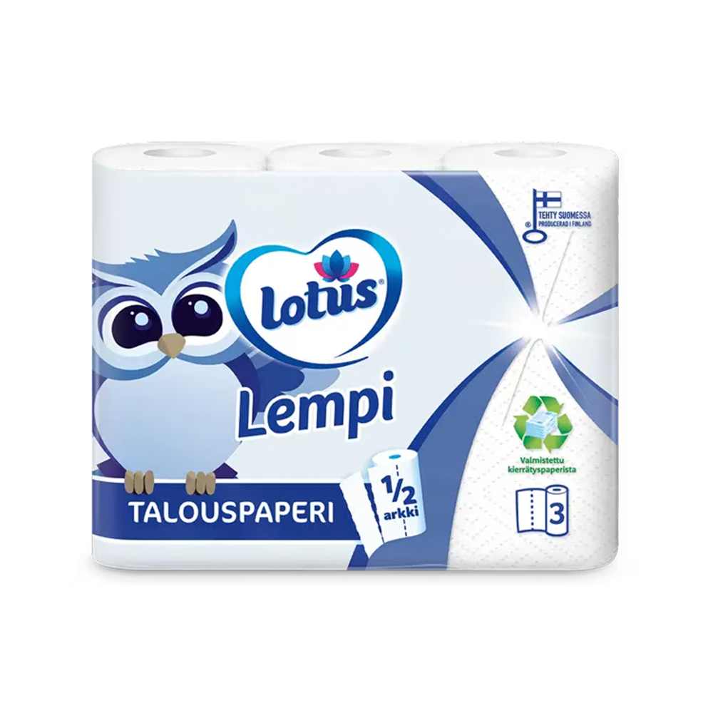LOTUS-LEMPI-TALOUSPAPERI-PUOLIARKKI-3RLLPKT_0.png LOTUS LEMPI TALOUSPAPERI PUOLIARKKI 3RLL/PKT
