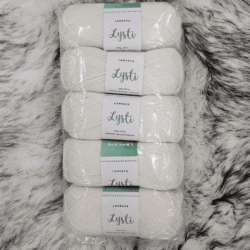 Lankava lysti 5-pak sukkalanka lumi 100g (851)