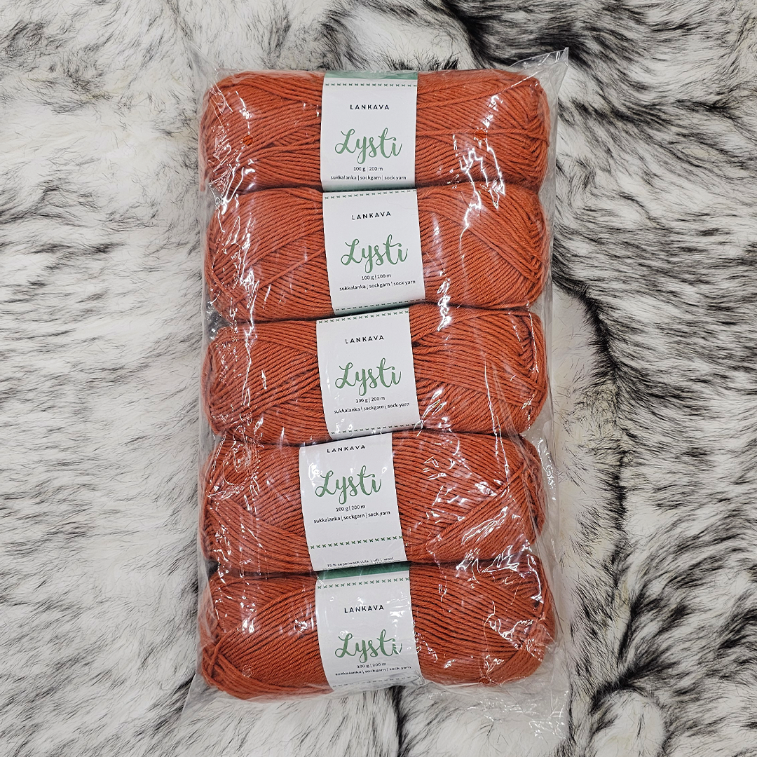 Lankava lysti 5-pak sukkalanka sahrami 100g (866) | säästötalo latvala