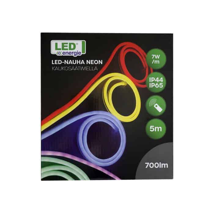 Led energie rgb neon led-nauha 5m | säästötalo latvala