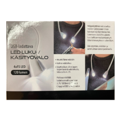 Luku/kÄsityÖvalo 4xf5 led ladattava | säästötalo latvala