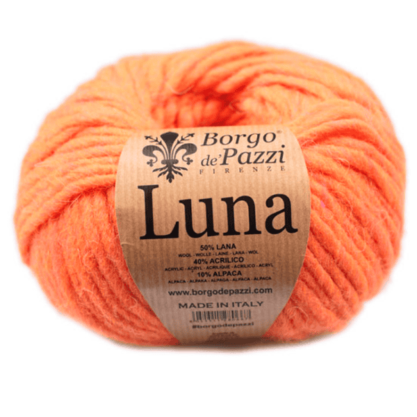 Borgo de pazzi luna villasekoitelanka oranssi 50g (50) | säästötalo latvala