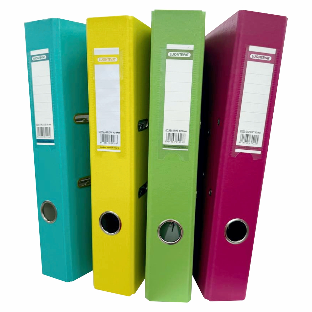 LUONTEVAT MAPPI A4 40MM MUSTA