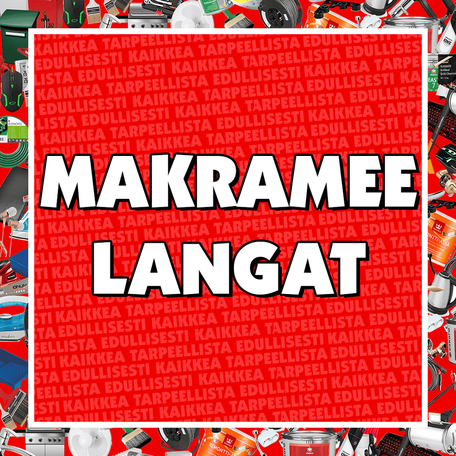 Makramee langat 6-PLY MARKUS COMPANY SUKKALANKA ARMEIJAN VIHREÄ 50G (50)