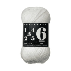 6-PLY MARKUS COMPANY SUKKALANKA VALKOINEN 50G (4001)