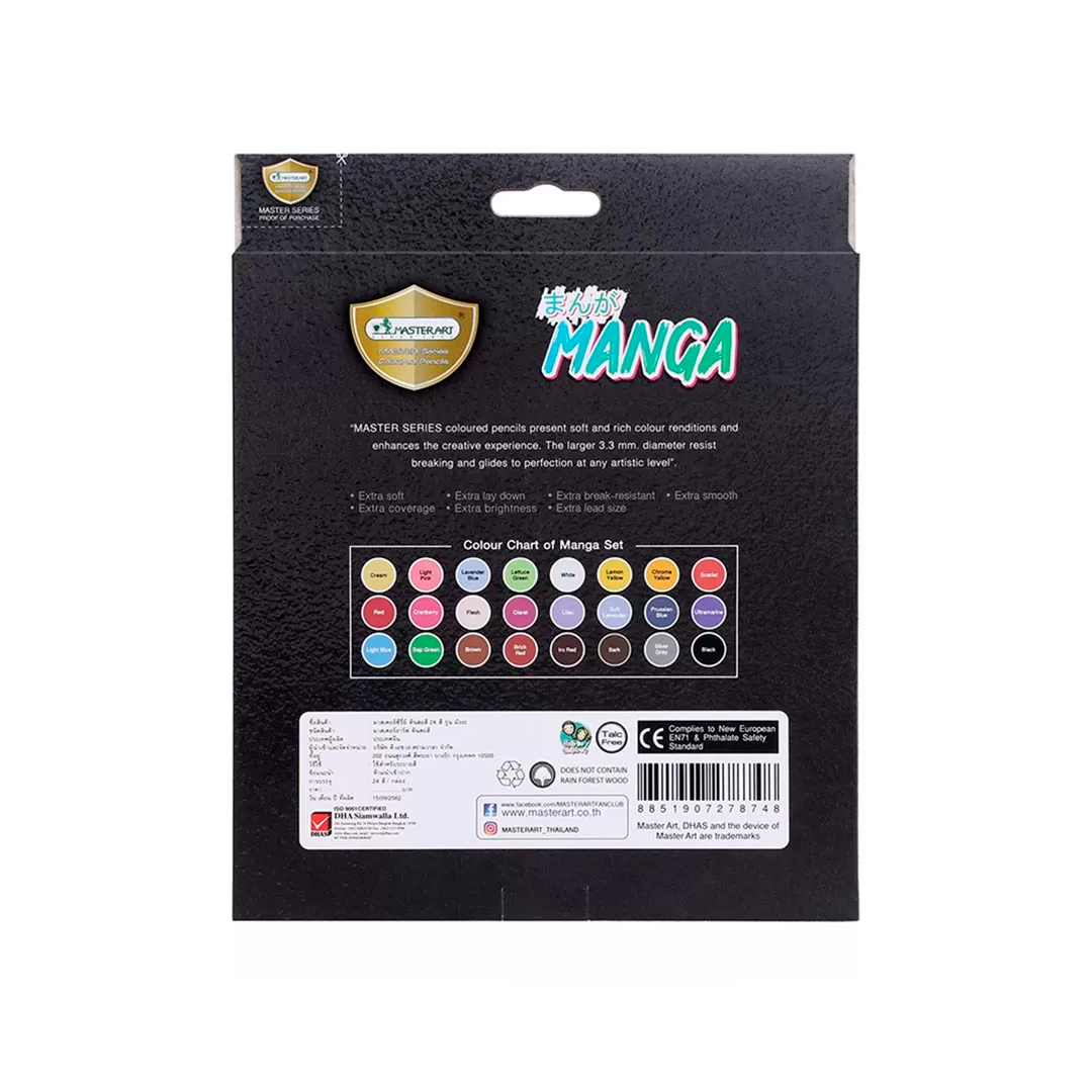 #masterart puuvÄrikynÄsetti manga-sÄvyt 24kpl | säästötalo latvala Masterart puuvÄrikynÄsetti manga-sÄvyt 24kpl | säästötalo latvala