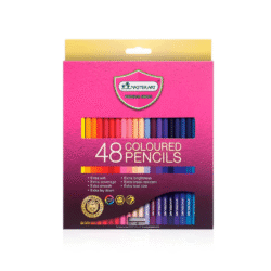 Masterart puuvÄrikynÄ 48kpl + teroitin