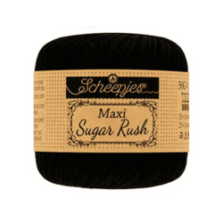 MAXI SUGAR RUSH VIRKKAUSLANKA MUSTA 50G (110)