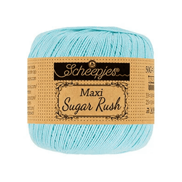 Maxi sugar rush virkkauslanka vaaleansininen 50g (173) | säästötalo latvala